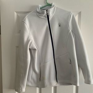 White Spyder waffle jacket